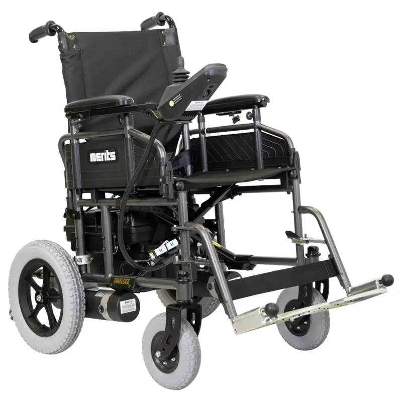 Merits Travel-Ease P101: Compact Folding Electric Power Wheelchair 1