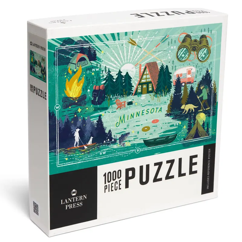 Minnesota Lake Life 1000-Piece Jigsaw Puzzle 1