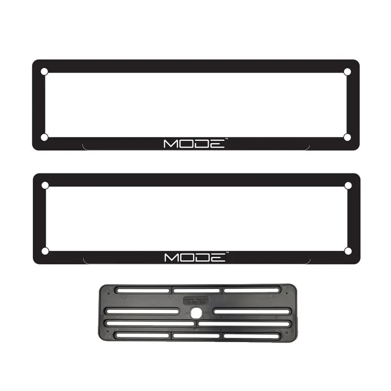 Mode Auto Concepts™ License Plate Cover + Backing Plate Combo 1