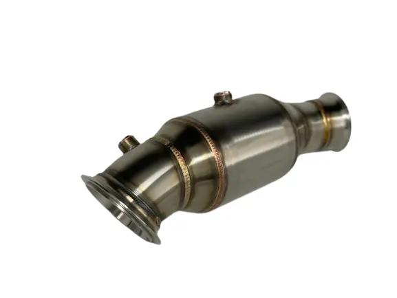 Mode Design 200Cpsi Catted Downpipe With Heat Shield – For N55 Ewg Bmw Models (F20/F22/F30/F32/F87) 1