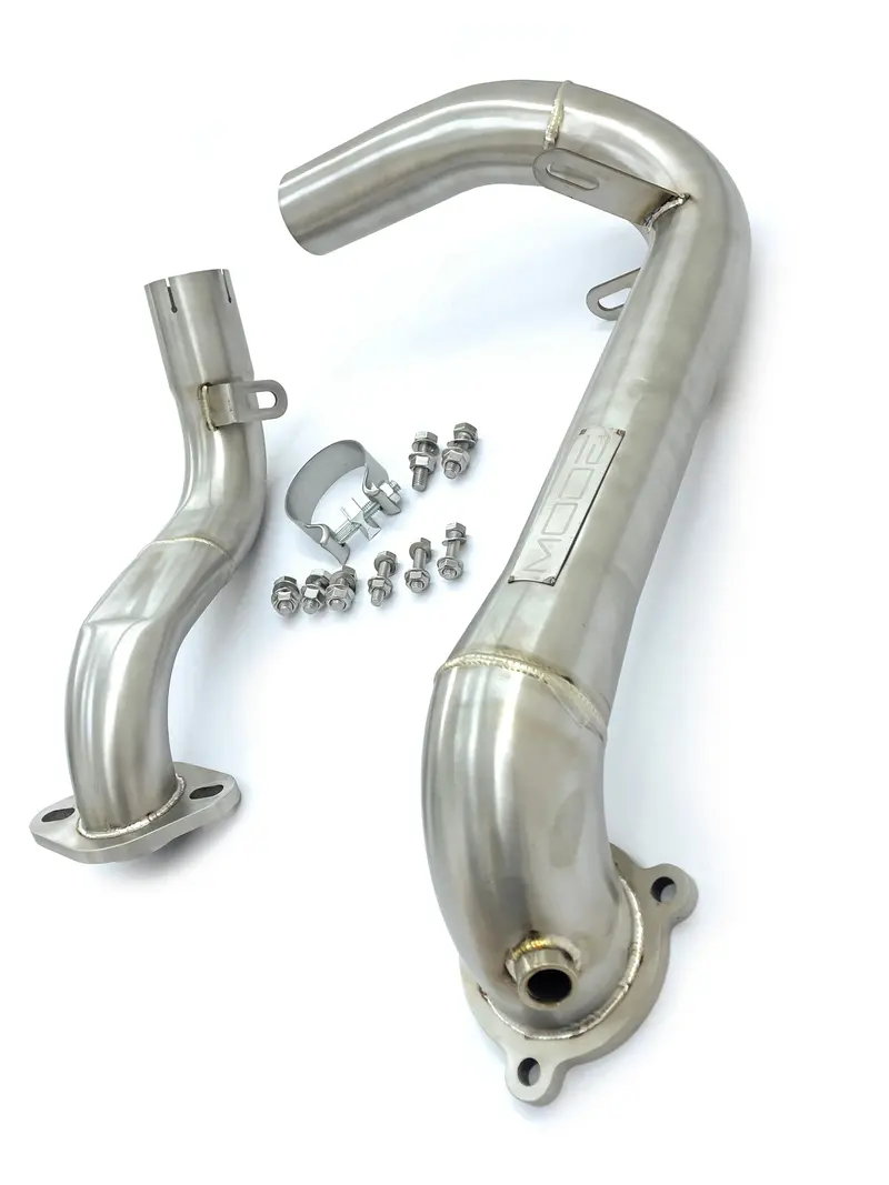 Mode Design Catless 3.5" Downpipe – Fits A200/A250 W177, Cla220/Cla250 C118, Gla220/Gla250 H257, B220/B250 W247, Glb250 X247 1
