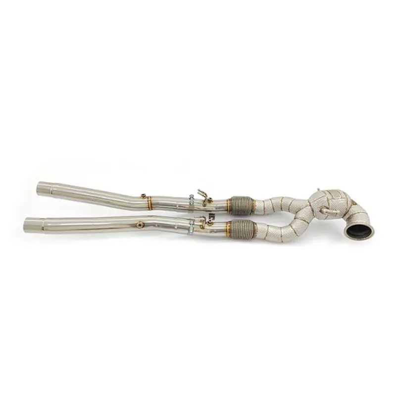 Mode Design Catless Downpipe & Front Pipe Kit – Audi Rs3 8Y / Rsq3 F3 (2.5T Evo Ea855 Opf Version) 1