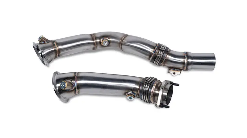 Mode Design Decatted Downpipe For Bmw X3 M (F97) And X4 M (F98) With S58 Engine 1