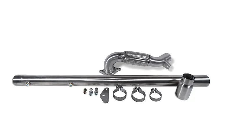Mode Design Decatted Downpipe With Heatshield For Vw Golf Mk6 R And Audi A3/S3 Tts (1.8T/2.0T Awd) 1