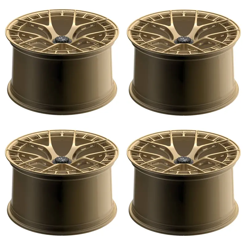 Mode Design Fr-1 Evolution Cl Forged Centerlock Wheels – Magnedyme Gold, Porsche 911 Gt2/Gt3 & 718 Gt4 Rs 1