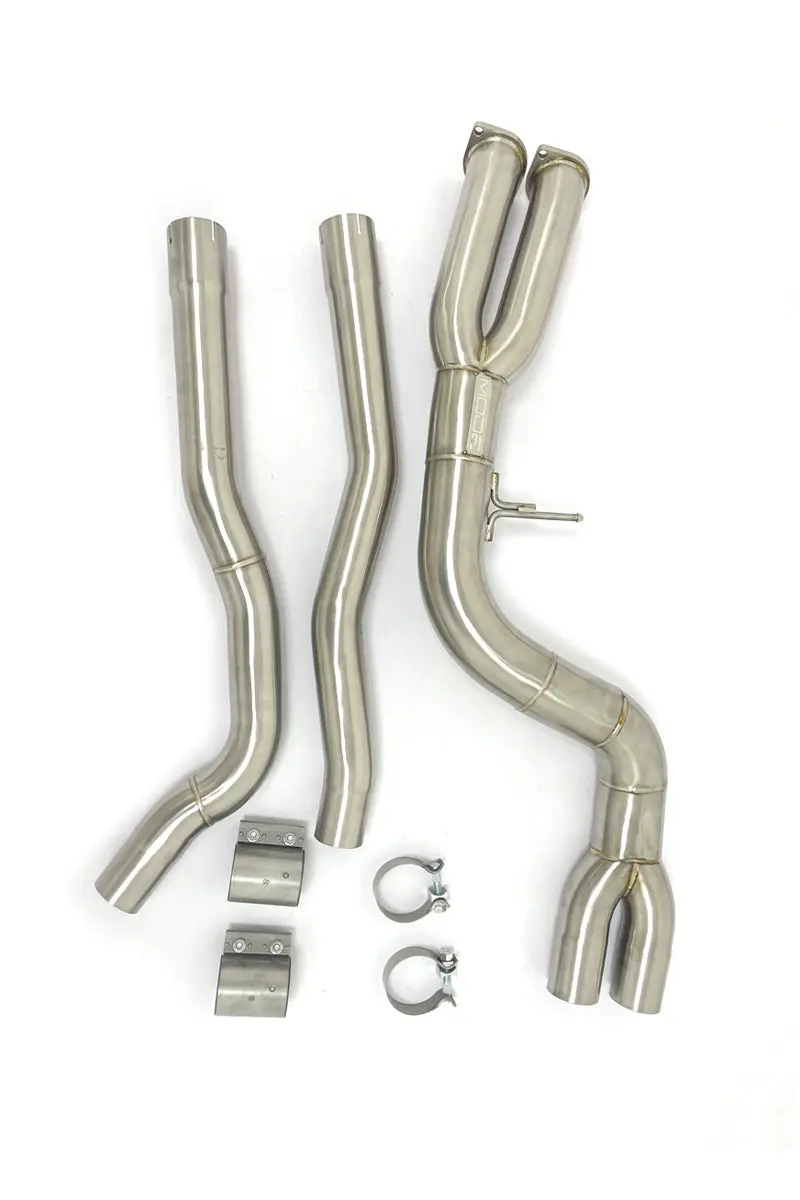 Mode Design Performance 3.5-Inch Single Mid-Pipe V2 For Bmw M2 F87 Competition (S55 Engine) 1