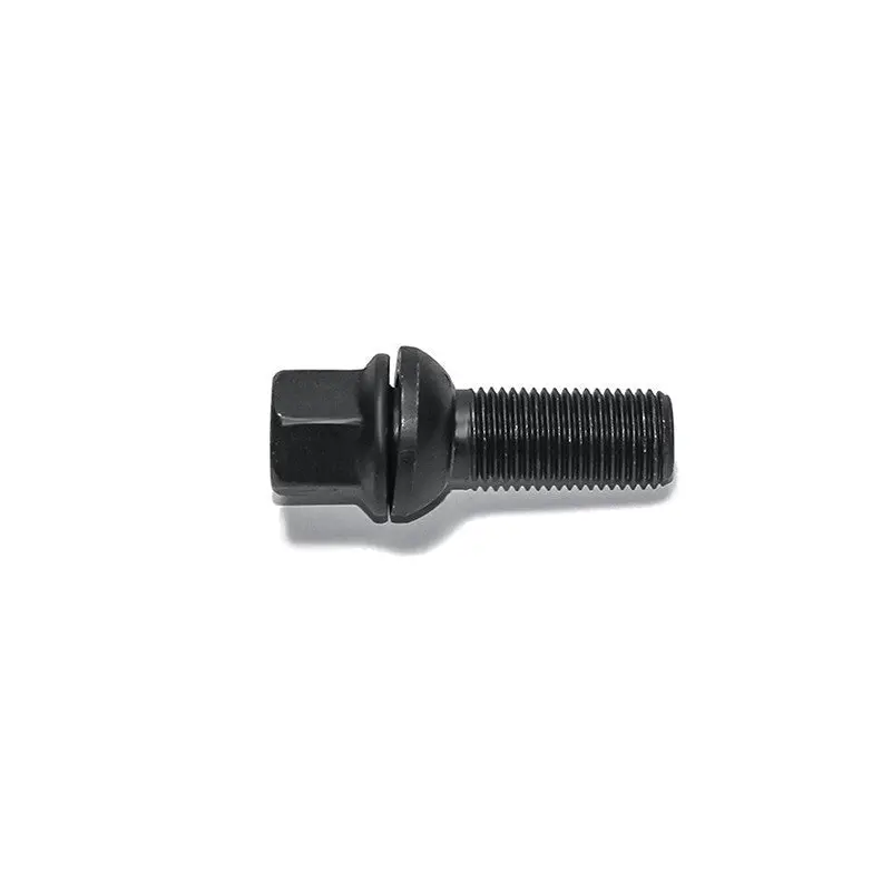 Mode Plustrack Extended Lug Bolt – 14×1.5Mm, Black Anodized, 50Mm Length, Ball Seat, 19Mm Head 1