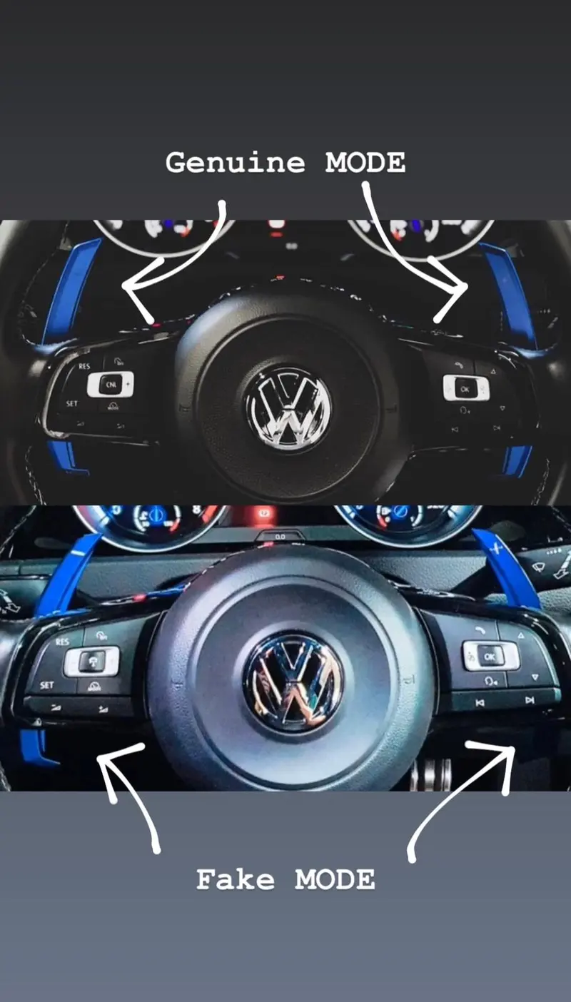 Mode Shift+ Dsg Paddle Shifter – Oem-Fit Upgrade For Vw Mk7/Mk7.5 Golf R/Gti & Related Models (Scratch & Dent) 1