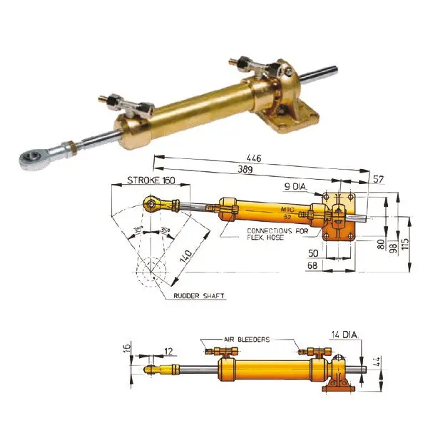 Mt52-Style Mtc52 Cylinder For Timoneria Systems 1
