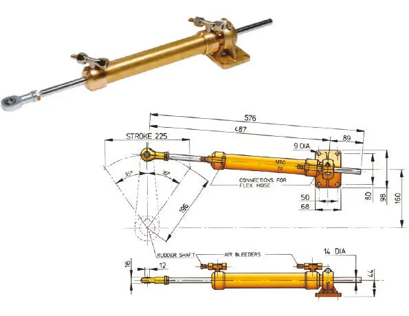 Mt72-Style Mtc72 Cylinder For Timoneria Systems 1