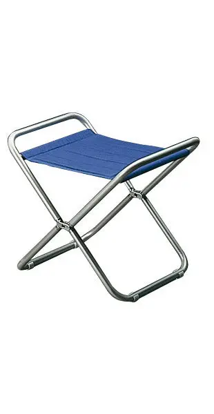 Navy Blue Cotton Bar Stool 1