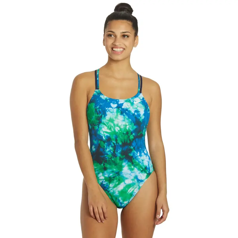 Nike Tie-Dye Spiderback Women'S Competitive One-Piece 1