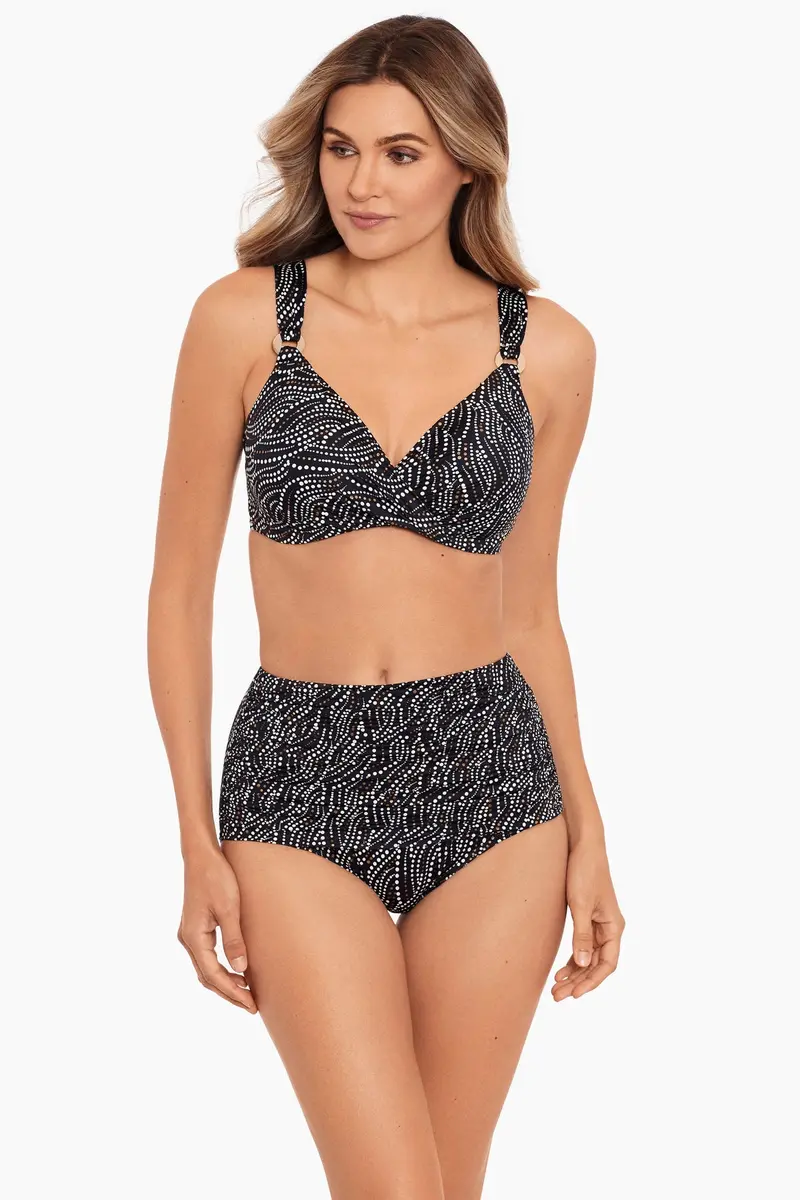 Norma Jean Retro-Style Swim Bottom – Bronze Age Finish 1