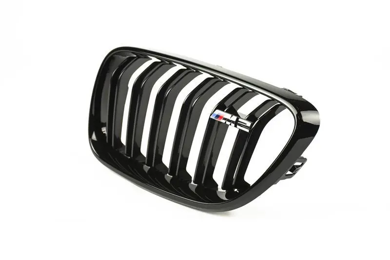 Oem Bmw Gloss Black Left-Side Front Grille For M2 F87 (N55 Engine) 1