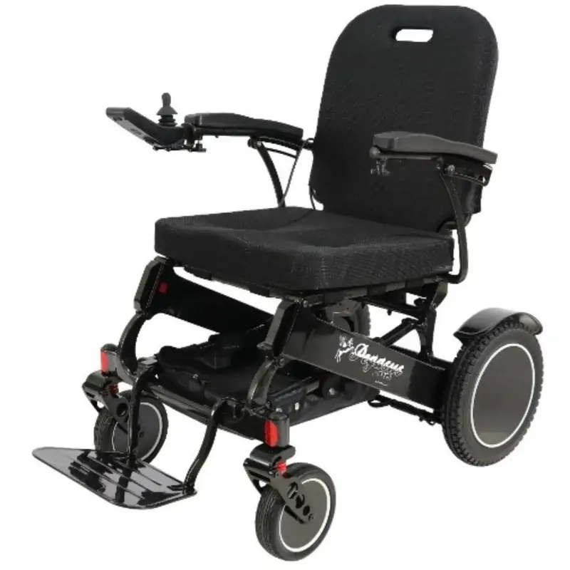 Pegasus Plus Hd Carbon Fiber Bariatric Electric Wheelchair – 46 Lb Lightweight Foldable Model 1