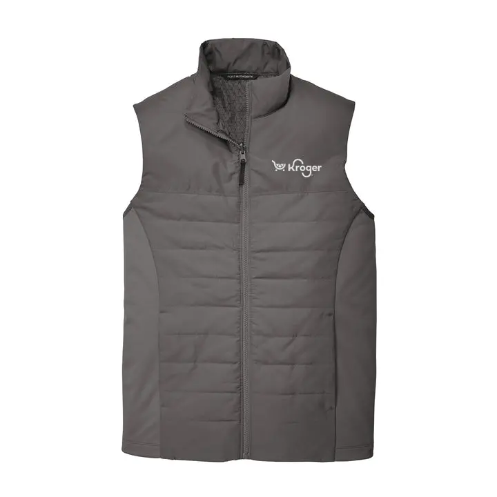 Port Authority Collective Insulated Vest In Graphite (Model Kmd-273) 1