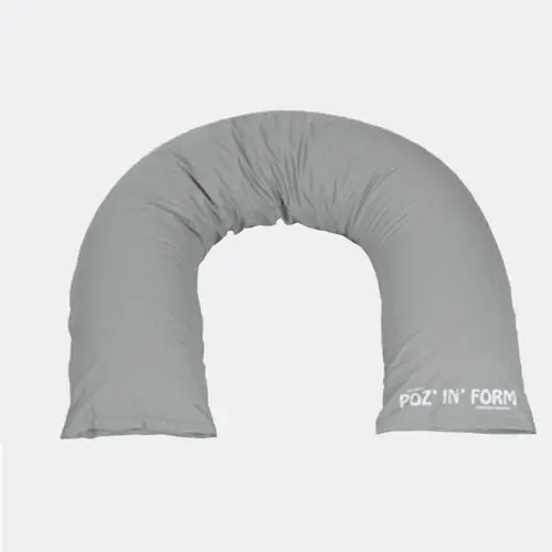 Poz'In'Form Half-Moon Support Cushion With Lenzing Viscose Cover 1