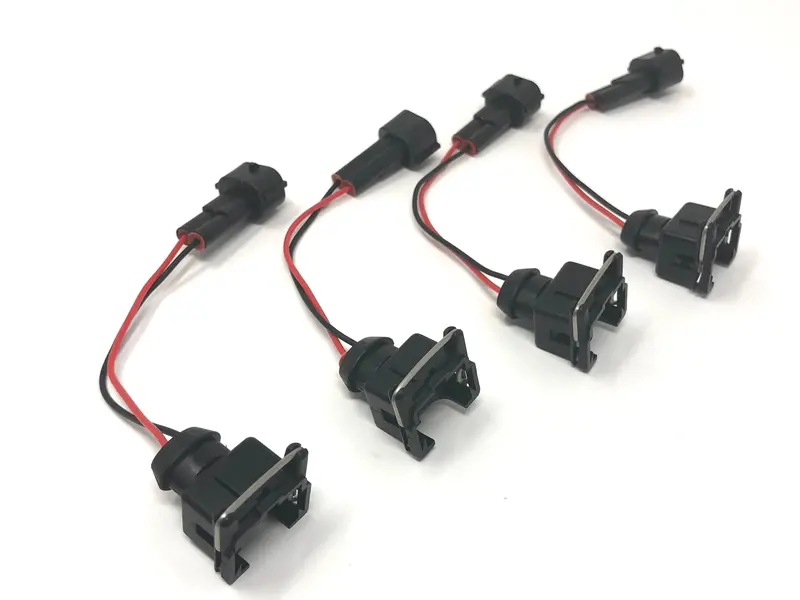 Precision Raceworks Ev1 Injector Adapter Harness For Vw/Audi Row Vehicles 1