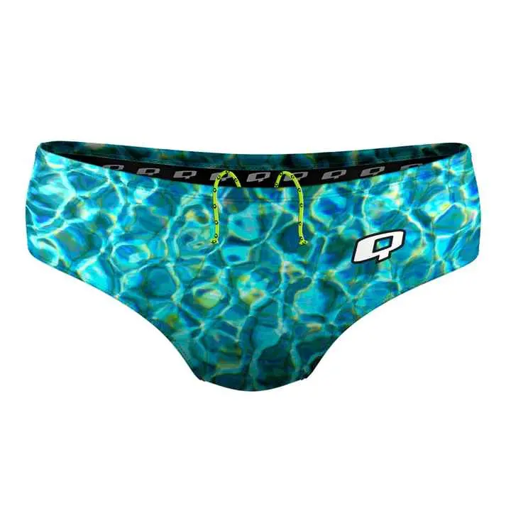 Q Swimwear Pool Camouflage Classic Swim Brief 1