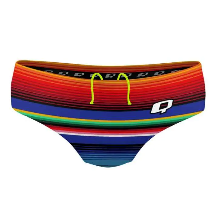 Q Swimwear Sarape Print Classic Swim Brief 1