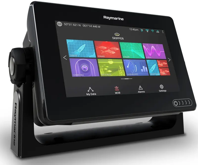 Raymarine Axiom 7 Dv – 7" Multifunction Display With 600W Downvision Sonar 1