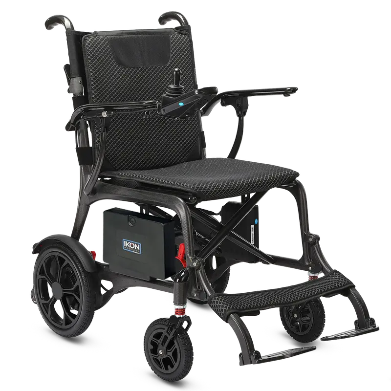 Redgum Powerlite Carbon Fiber Folding Power Chair – Ultra-Lightweight With Remote Control 1