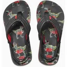 Reef Ahi T-Rex Toddler Flip-Flops 1