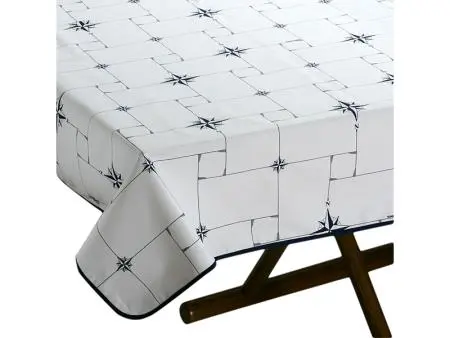 Rose-Colored Tablecloth – 130×155 Cm Premium Cotton Blend 1