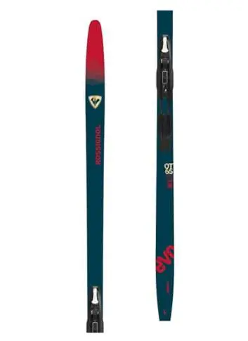 Rossignol Evo Ot 65 Positrack Nordic Skis With Control Step-In Bindings 1