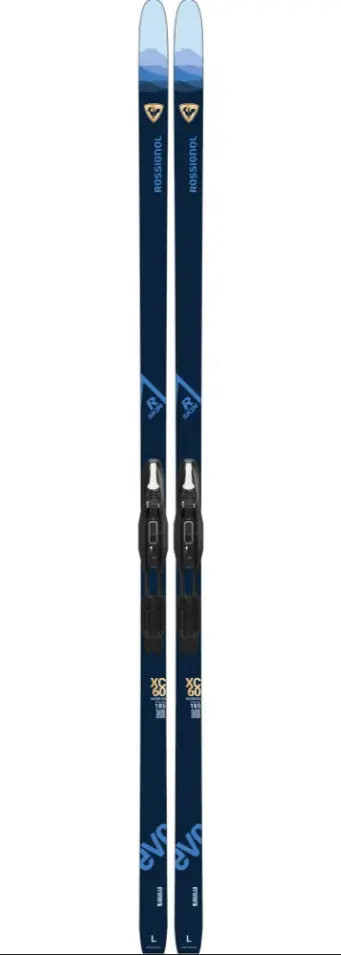 Rossignol Evo Xt 60 Positrack Touring Skis With Step-In Bindings 1