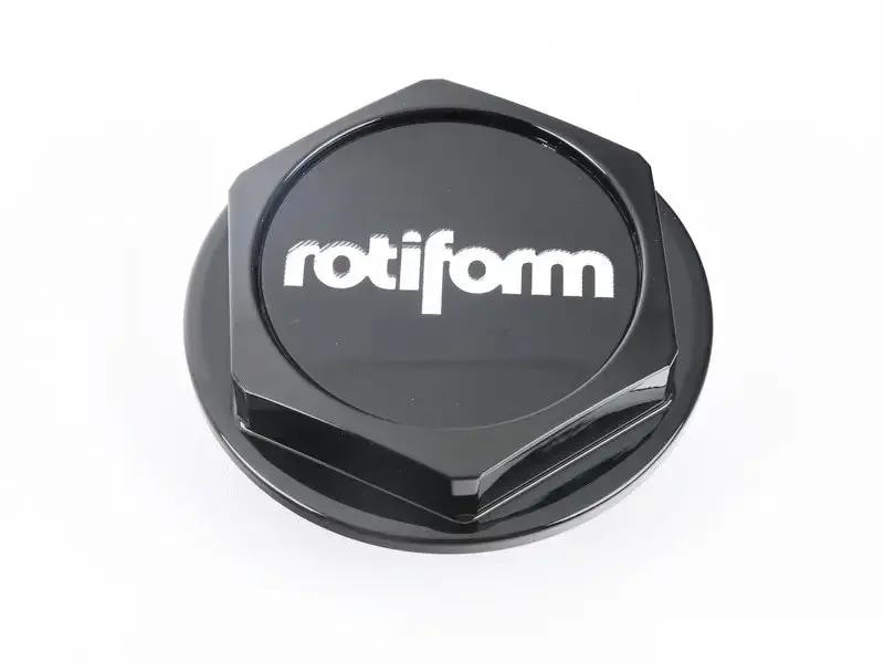 Rotiform Billet Hex Wheel Nuts — Gloss Black Finish (Aerodisc-Compatible For Las-R, Buc-M, Rse) 1