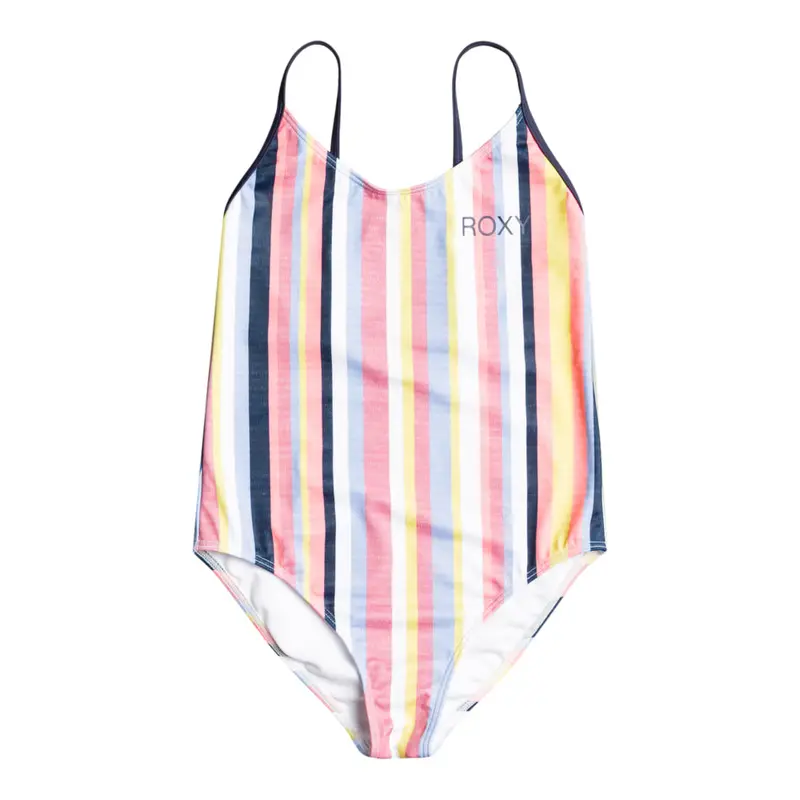 Roxy Girls' Lovely Shine Shimmering One-Piece Swimsuit (Ages 7–16) 1