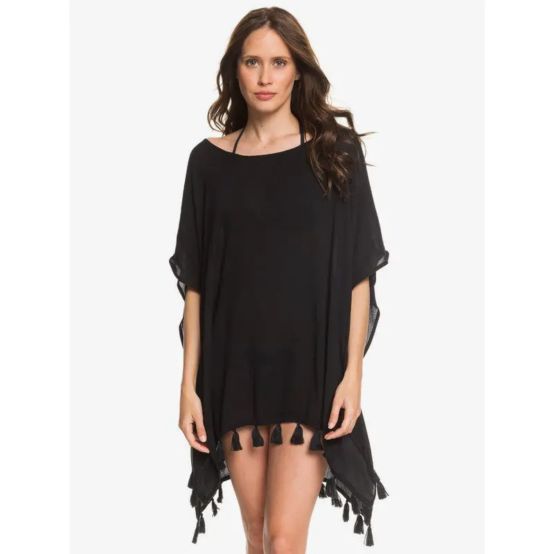 Roxy Girls' Make Your Soul Lightweight Poncho 2