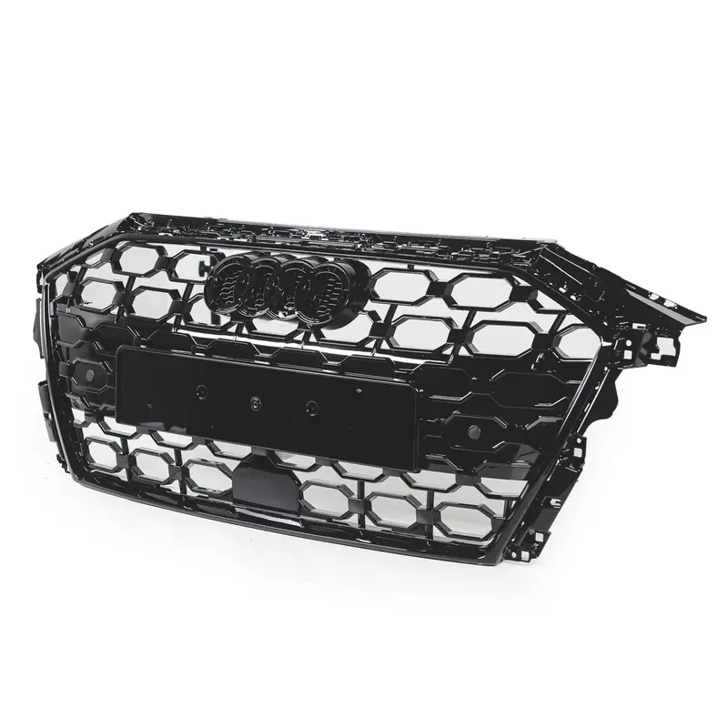 Rs3-Inspired Black Honeycomb Grille For Audi A3/S3 8Y (2020–Present) 1