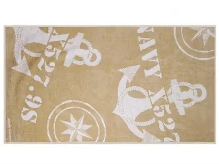 Sand-Tone Beach Towel & Matching Cushion Bundle – Model 50001 1