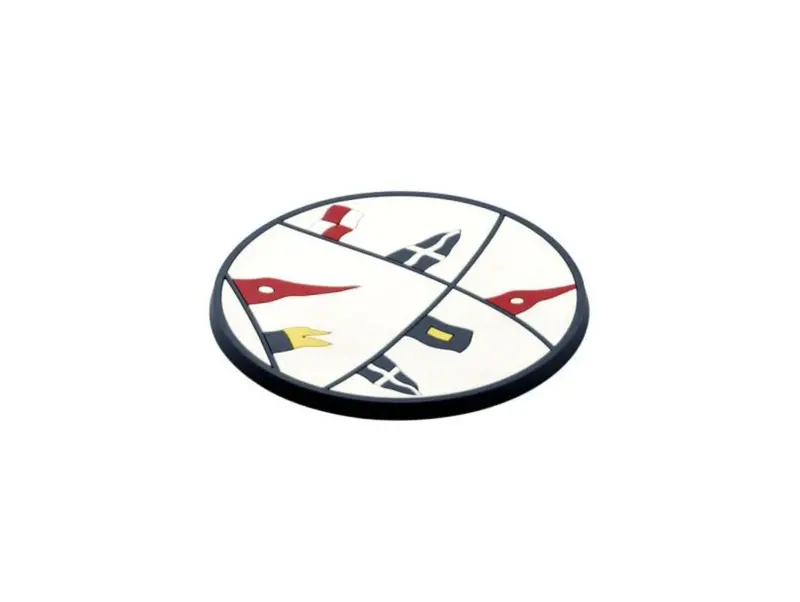 Set Of 6 Flag-Themed Coasters – Model 12040 1