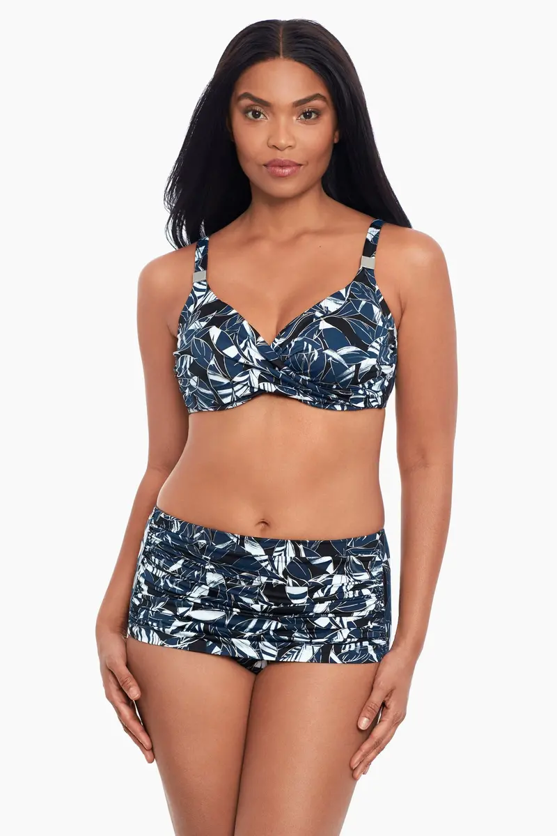 Shimmer Shadows Norma Jean Retro Swim Bottom 1
