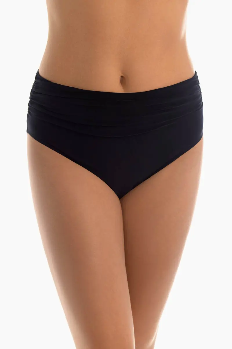 Shirred Jersey Swim Bottoms – High Comfort Fit 1
