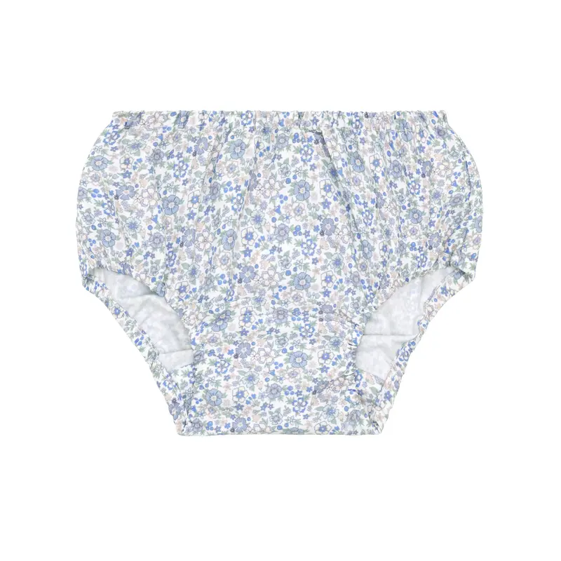 Slate Floral Diaper Cover For Babies 1