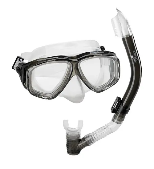 Speedo Adult Adventure Snorkeling Set – Mask & Snorkel Combo 1