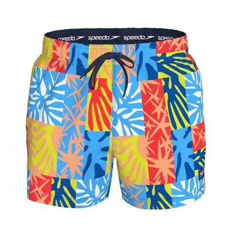 Speedo Colorblock Redondo Edge Volley Short – Watermelon Accent, 14" Inseam 1