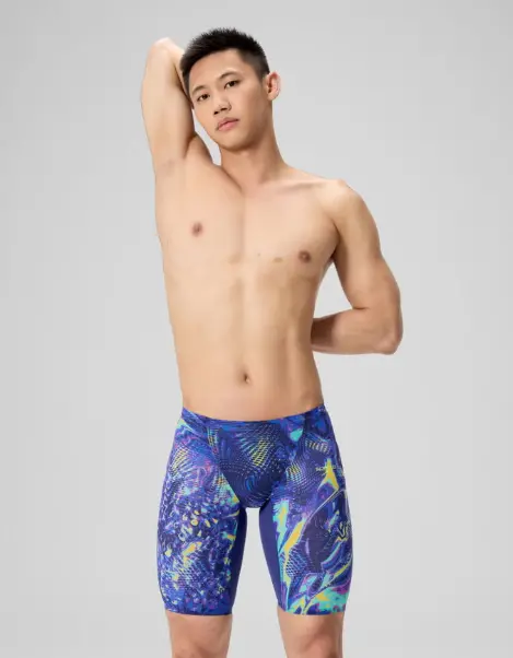 Speedo Lzr Pure Valor 2.0 Jammer – Navy And Multicolor 1