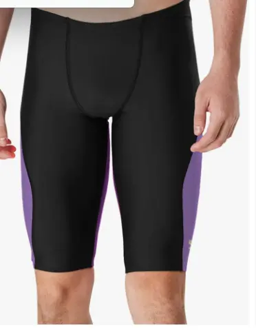 Speedo Pro Lt Splice Jammer – Men'S Competitive Swim Suit With Modern Seam Design 1