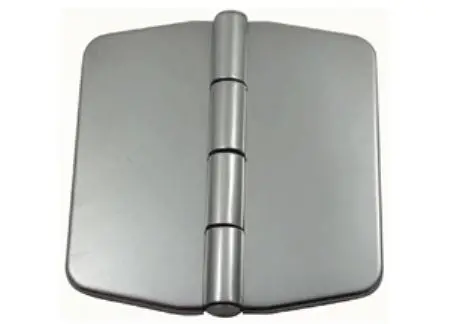 Stainless Steel Hinge With Cover Caps – 74 Mm × 75 Mm 1