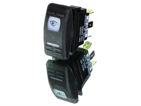 Standard On-Off-On Rocker Switch For Marine Panels 1