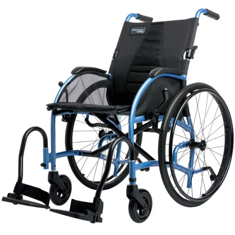 Strongback Comfort 24 Lightweight Folding Manual Wheelchair 1
