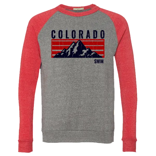 Swim Colorado Mountain Logo Crewneck Sweatshirt 1