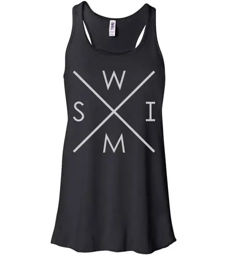 Swim Compass Bella-Fit Women’S Racerback Tank 19