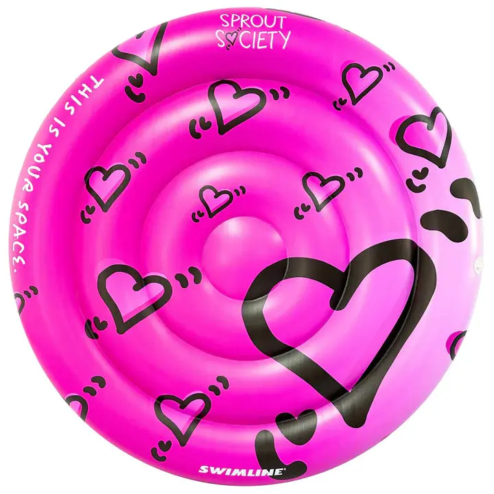 Swimline Sprout Society Inflatable Pool Island Lounge Platform 1
