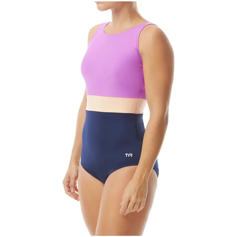 Tyr Durafast Elite Controlfit Swimsuit – Women'S Splice-Belted Design 1